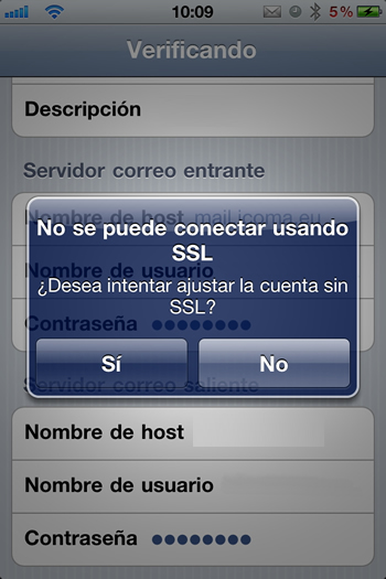 Configurar una cuenta de correo en un iPhone / iPad / iPod Touch